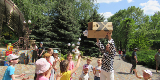 Loud day at Mykolaiv Zoo