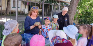 Residents of Mykolaiv Zoo visited the children attending a summer camp