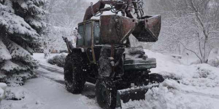 Snow in April