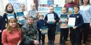 Participation in the competition of ecological drawings 