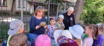 Residents of Mykolaiv Zoo visited the children attending a summer camp